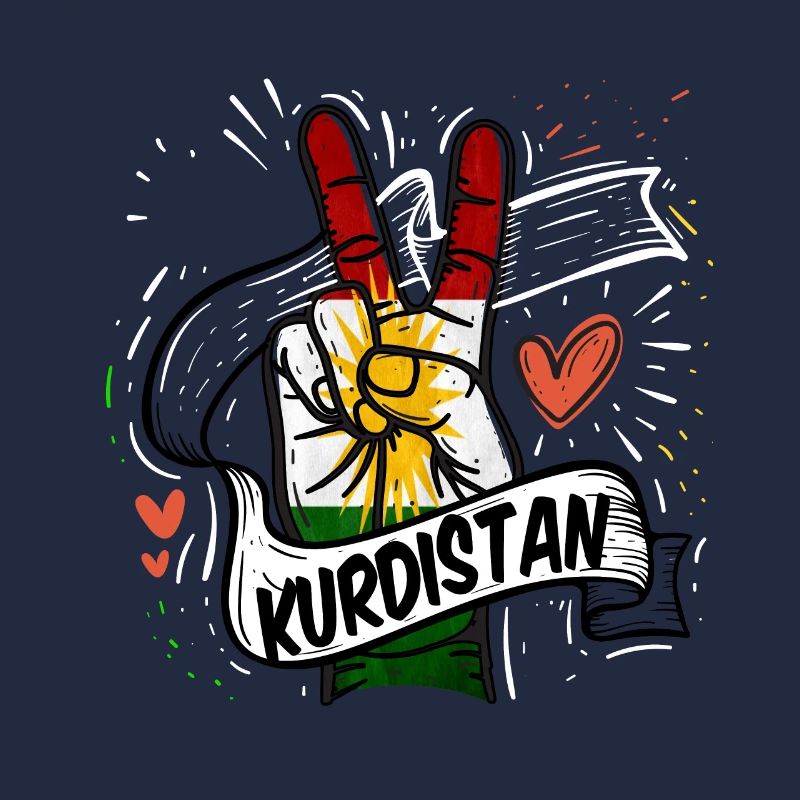 Kurdistan Kurde Kurden Geschenk azadi Rojava irak