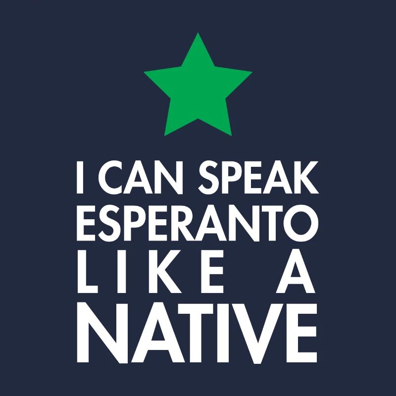 Esperanto Sprache native sprechen Geschenkidee