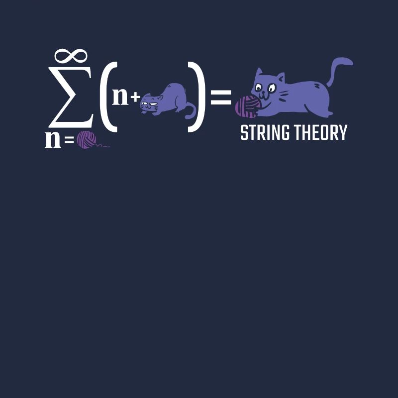 Stringtheorie Kätzchen Wissenschaft Physiker Katze