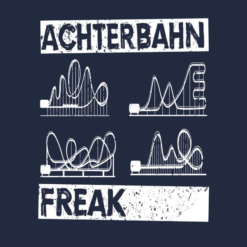 Achterbahn Rollercoaster Freizeitpark Geschenkidee