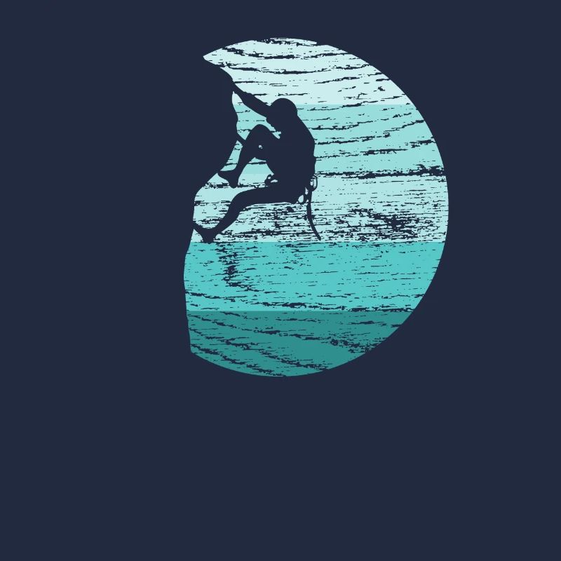 Climbing Climber Retro