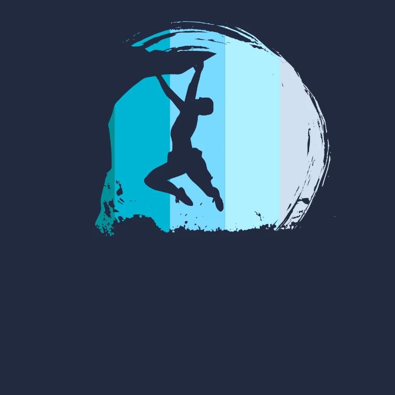 Climbing Climber Retro