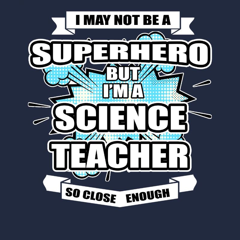 Professeur de sciences T-shirt Professeur de sciences de super-héros