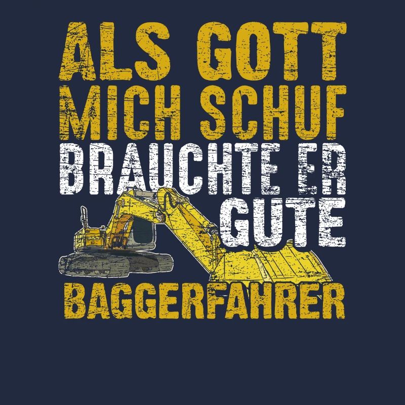 Baggerfahrer Arbeit