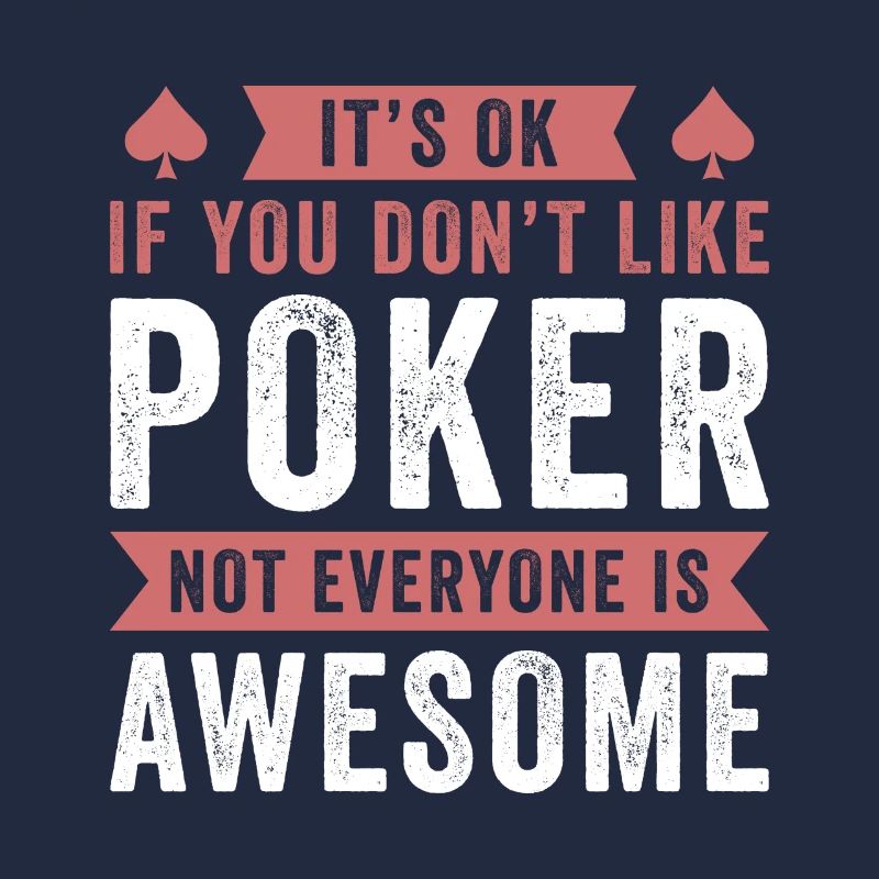 Conception de poker drôle