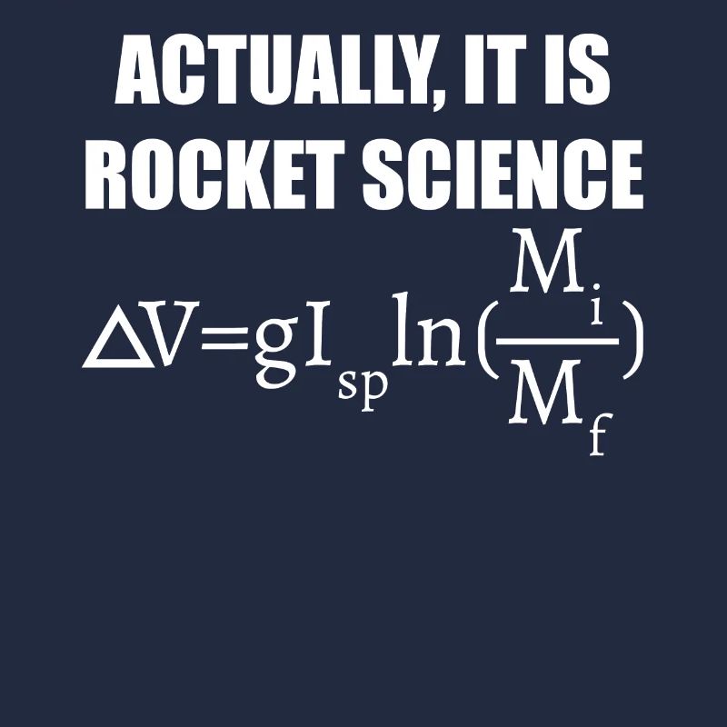 Actually it is rocket science Tsiolkovsky Rocket