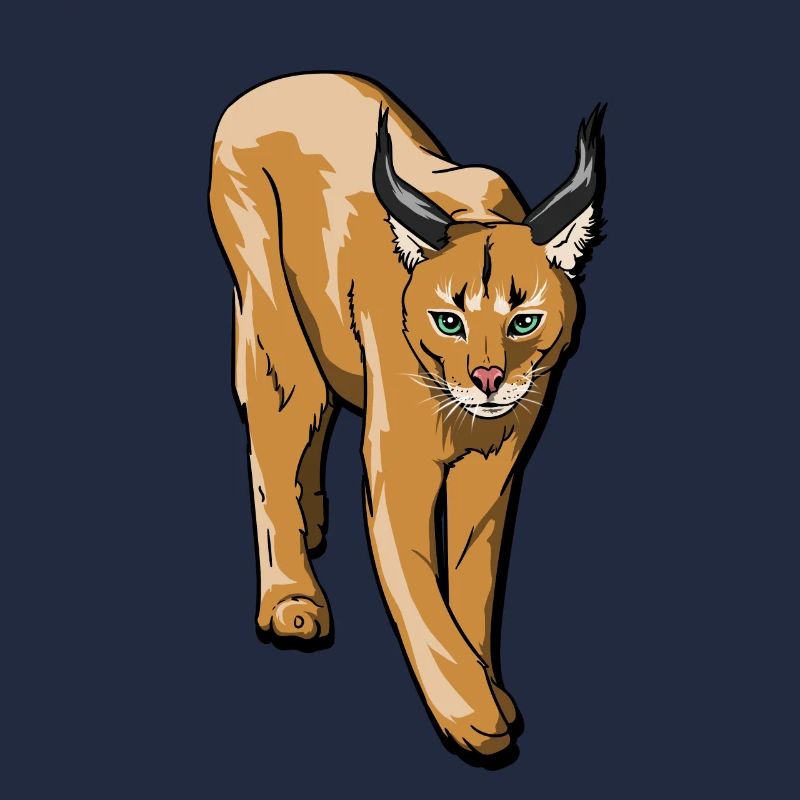 Mittelgroße Wildkatze Karakal & Luchs Geschenk