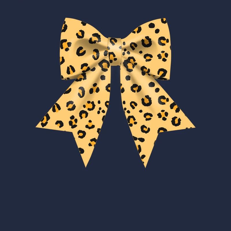 Große Schleife mit Leopard Muster Geschenk