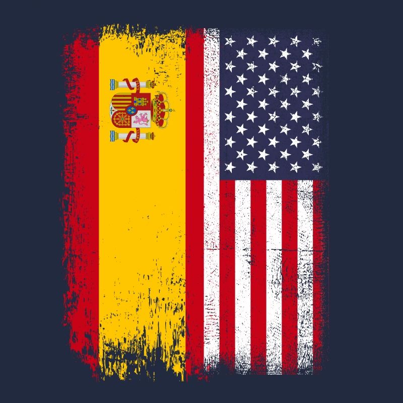Drapeau espagnol des États-Unis d'Amérique