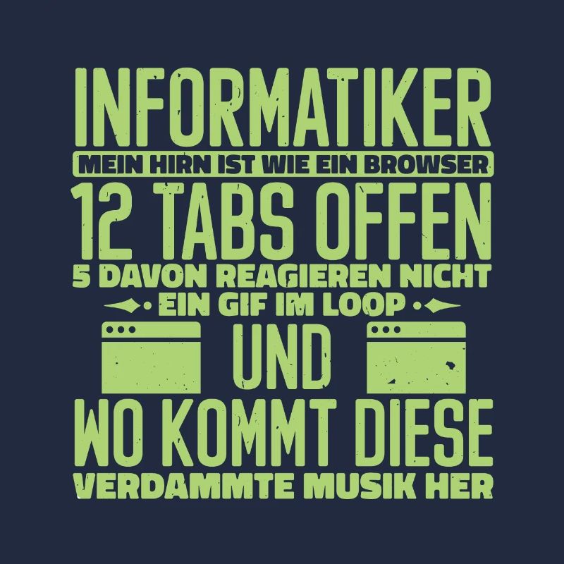 Computer scientist 12 tabs open