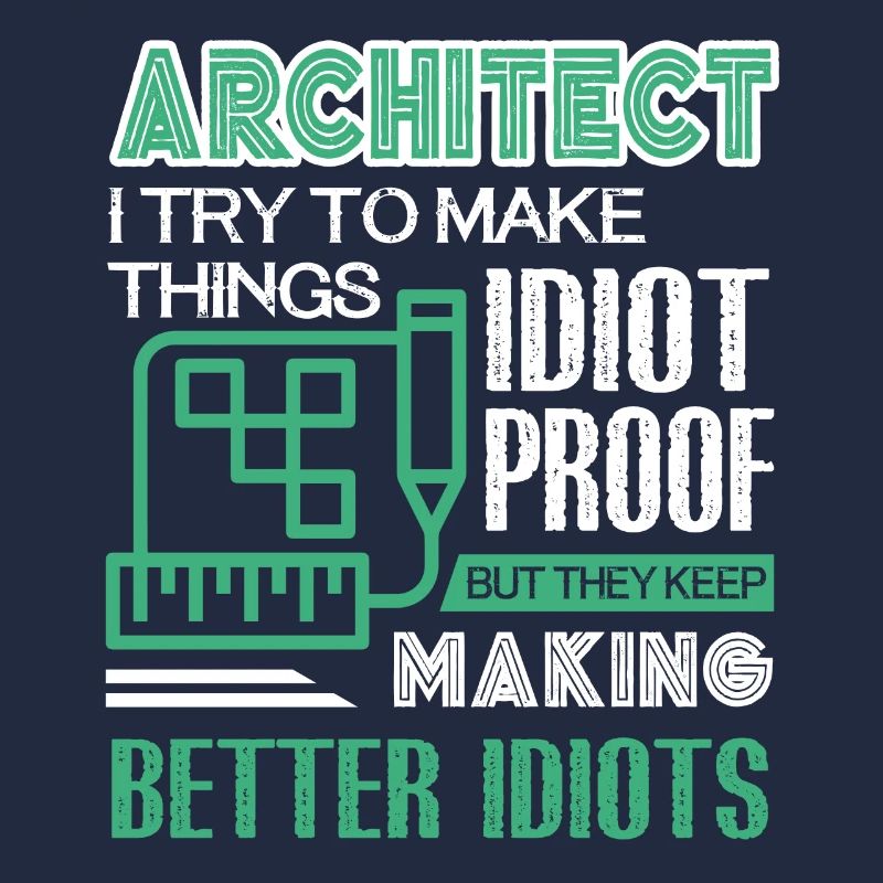 Architekt Ich bin ein Architekt