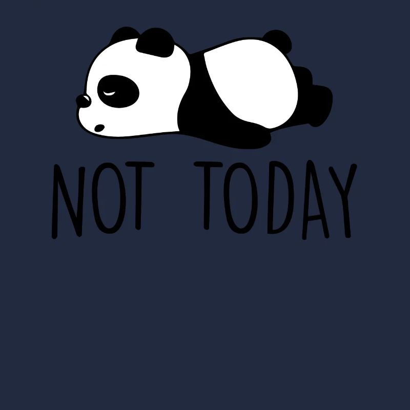 nicht heute Panda entspannen Panda