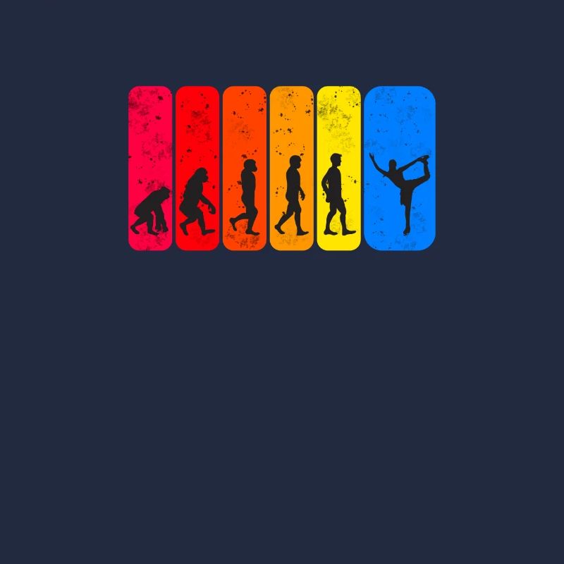 Eiskunstlauf Evolution Eiskunstläufer Geschenkidee