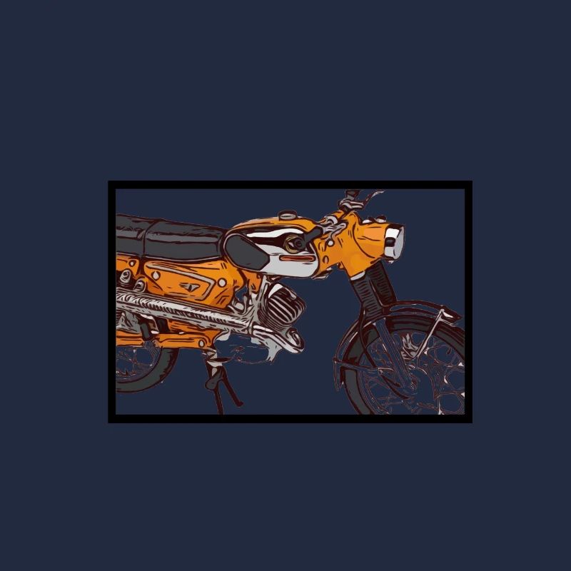 Zündapp Mofa Moped Oldtimer Geschenkidee