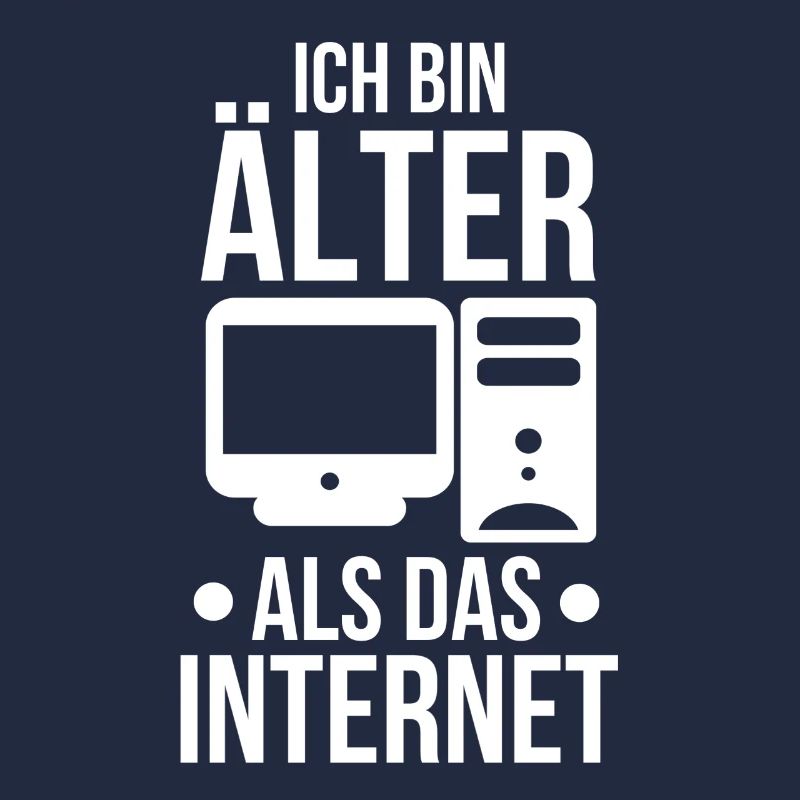 Ich bin älter als das Internet