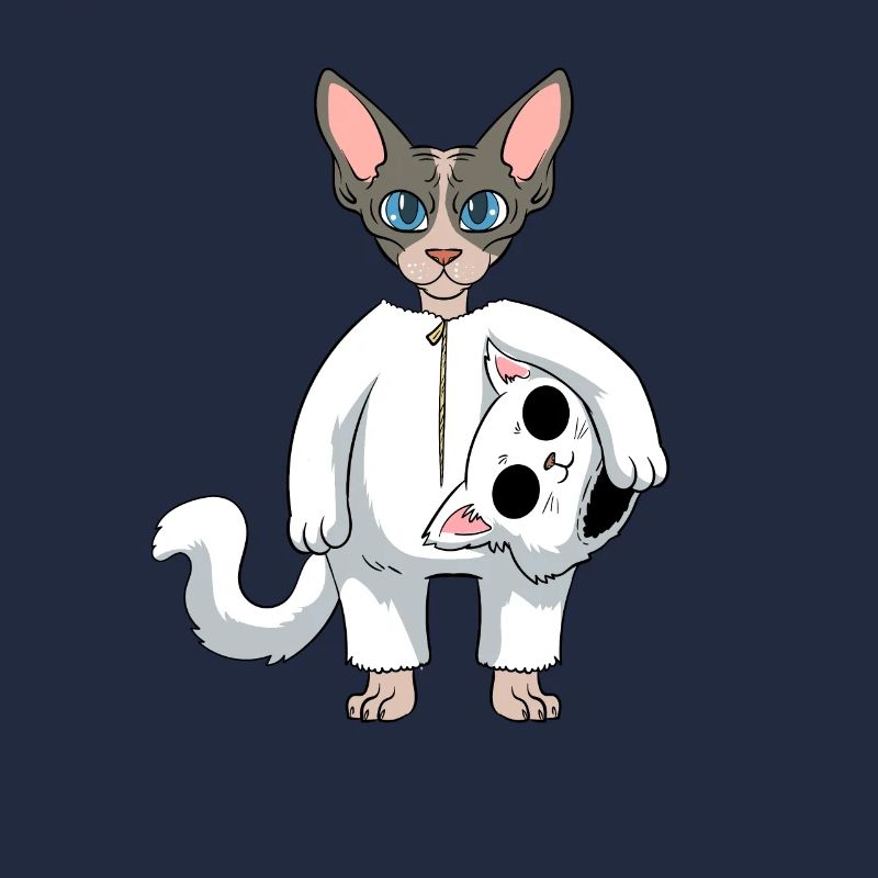 Chat nu , Sphynx pour un propriétaire de Sphynx