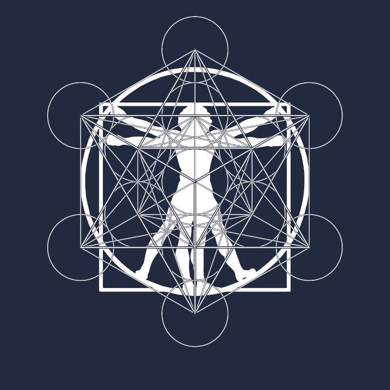 Géométrie sacrée du cube de Da Vinci Metatron