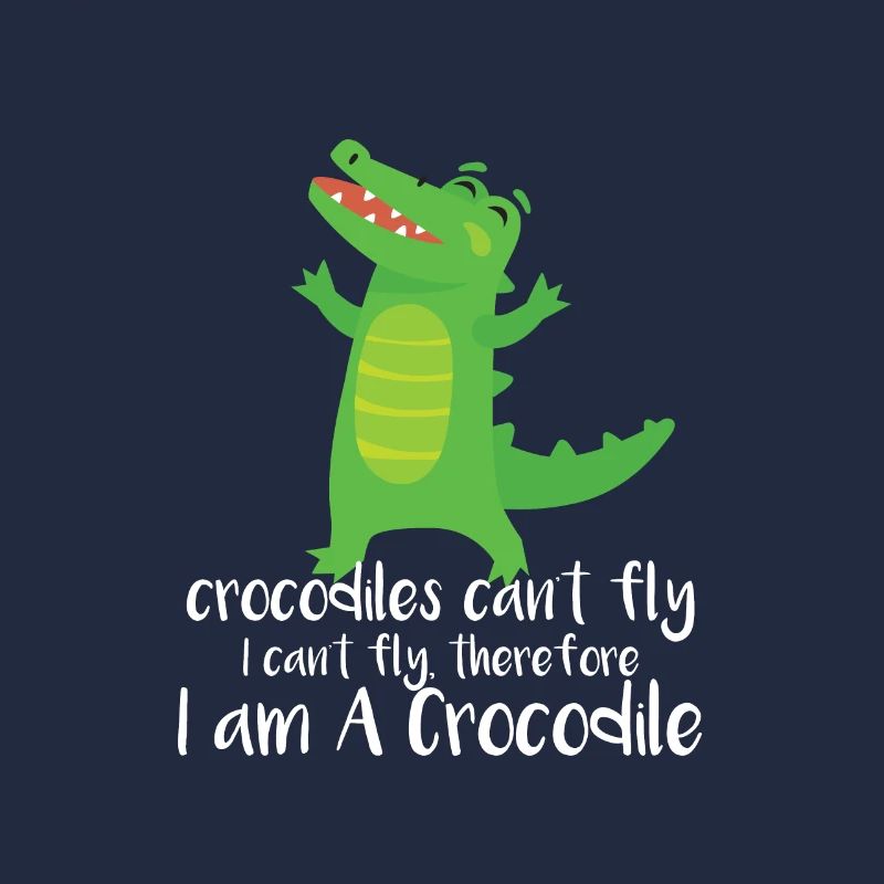 crocodiles can't fly