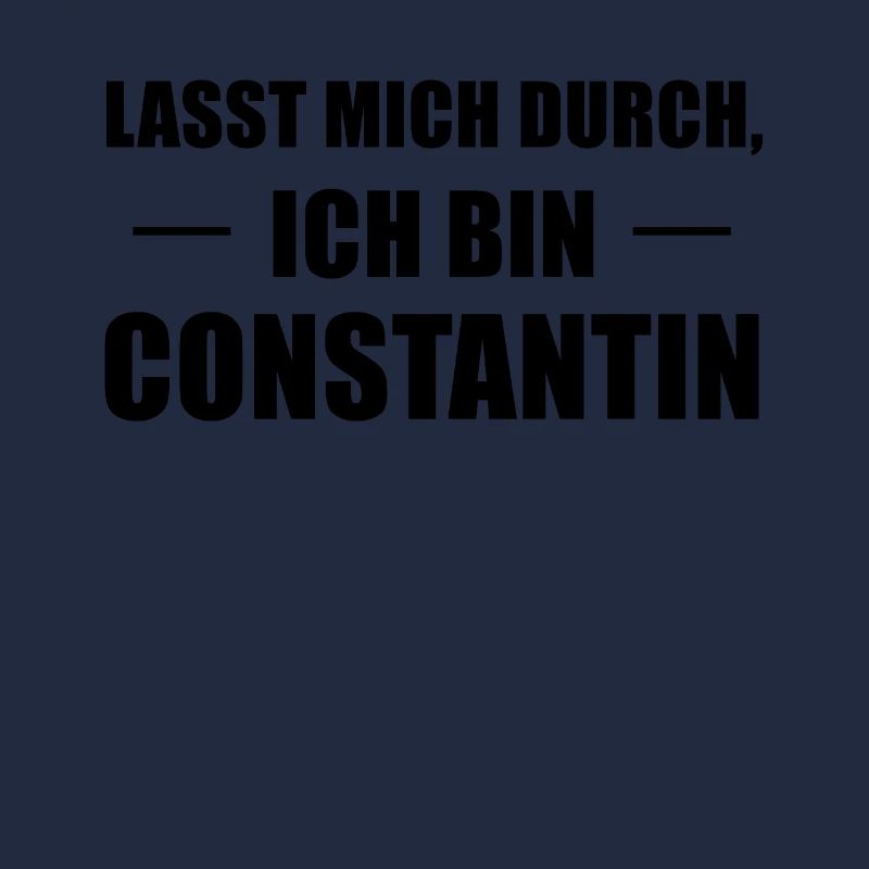 Constantin Name Spruch Geschenk Idee