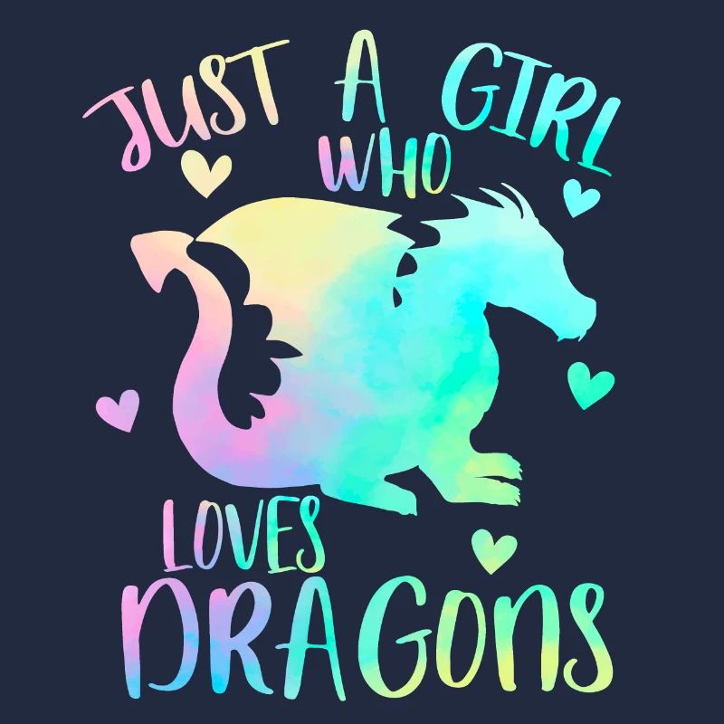 Nur ein Mädchen, das Drachen liebt