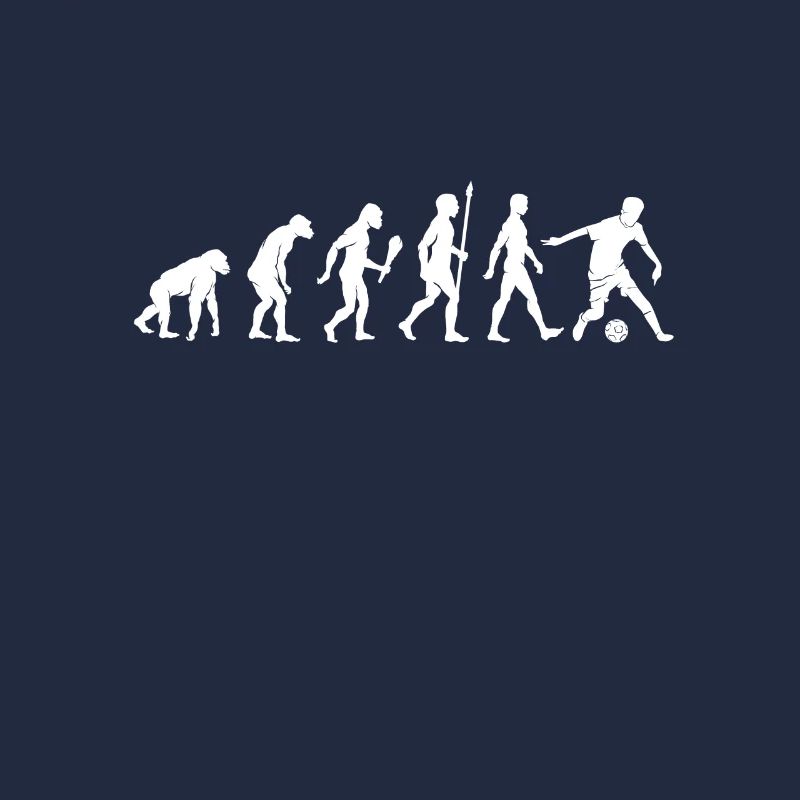 Cooles Fußball Evolution Geschenkidee