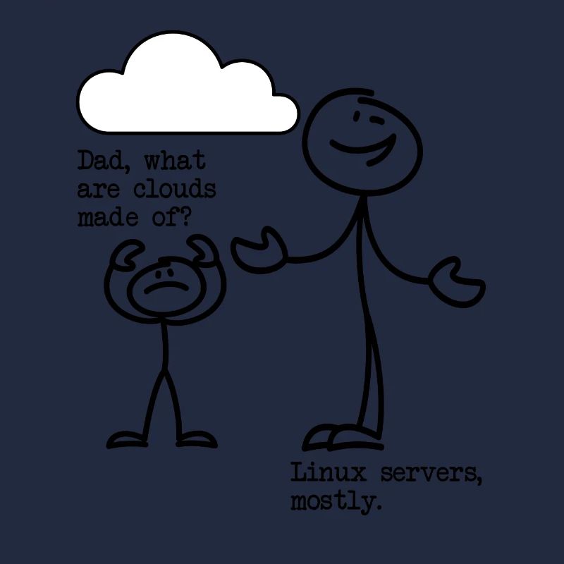 De quoi sont faits les nuages? Serveurs Linux principalement!