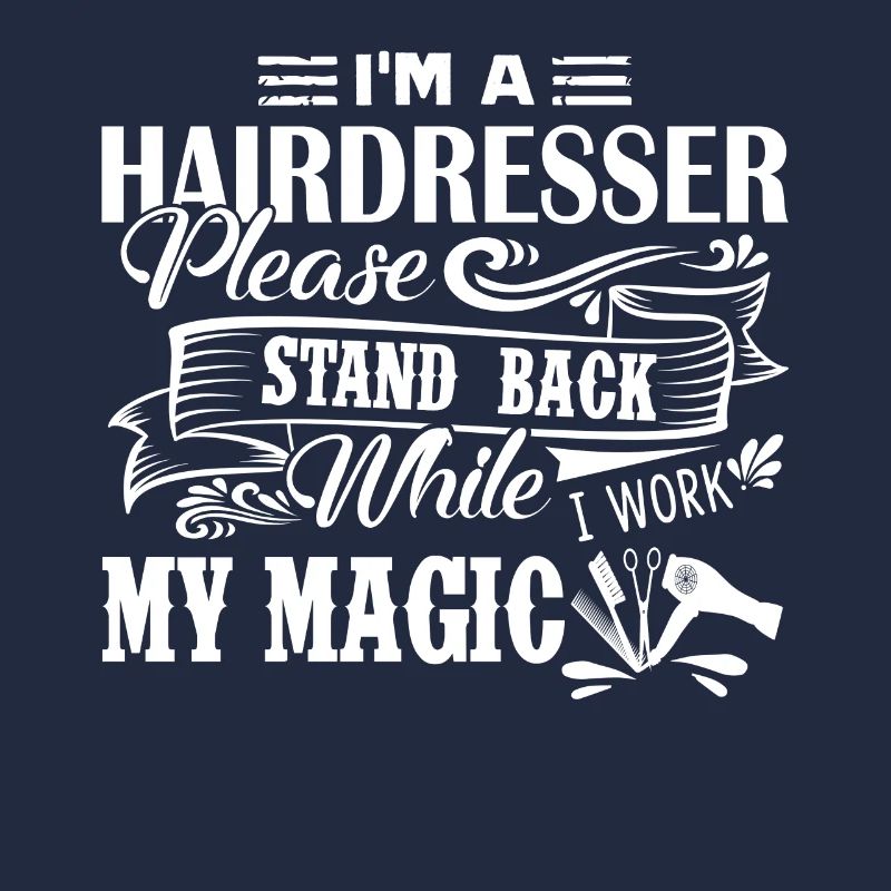 Friseur Ich bin ein Friseur