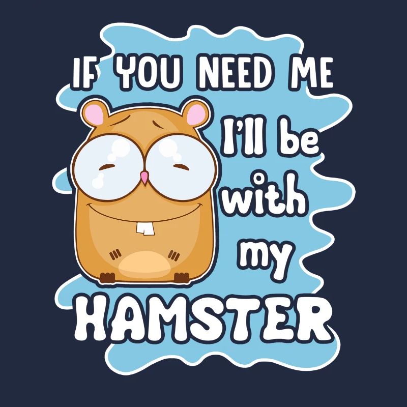 Hamster je serai avec mon hamster