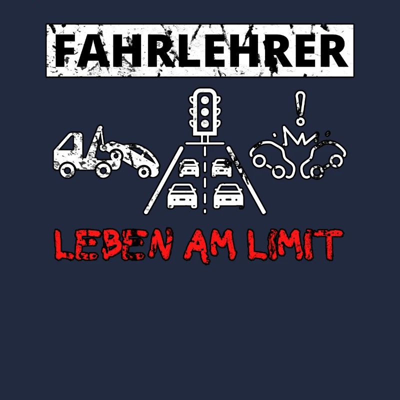 Fahrschule Fahrlehrer Spruch