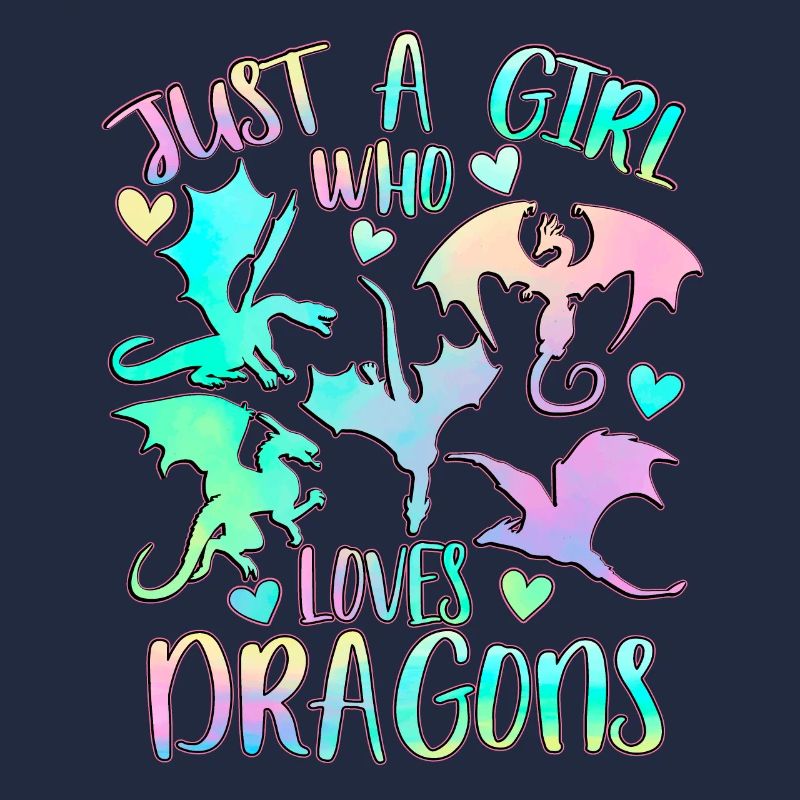 Nur ein Mädchen, das Drachen liebt