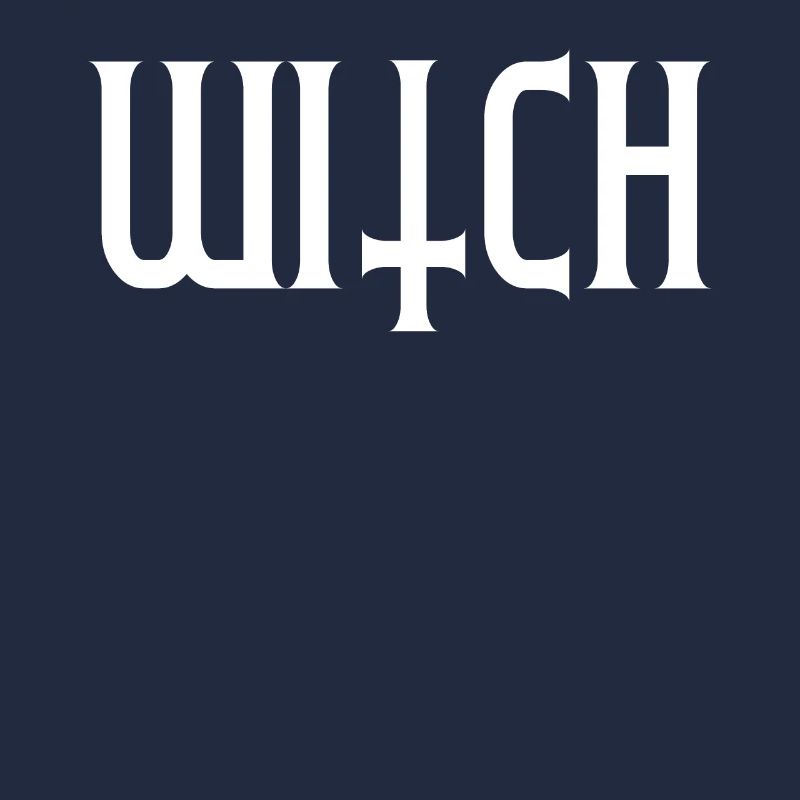 Witch Upside Down Cross