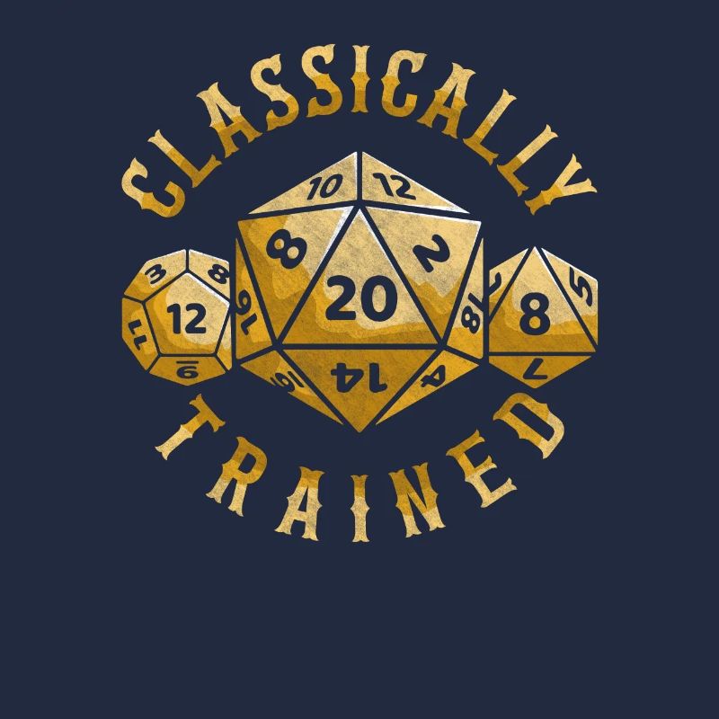 Dessus de table cadeau D20 Dice RPG de formation classique