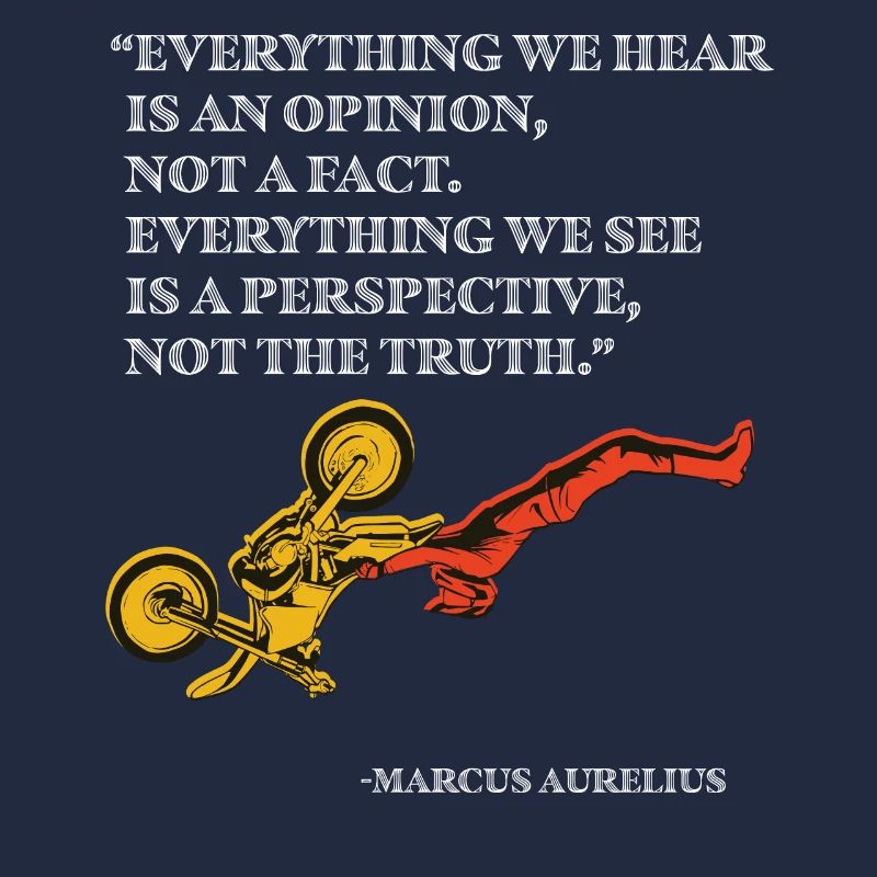 Stoic quote by Marcus Aurelius,Illusion, Point of