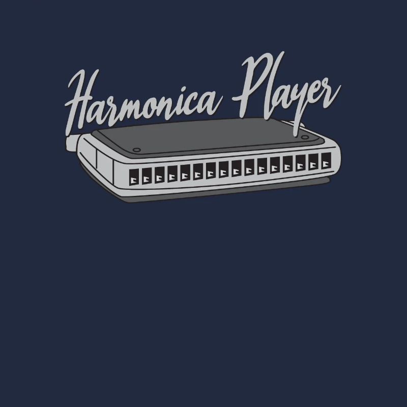 Harmonica Player Mundharmonika Harmonika Geschenk