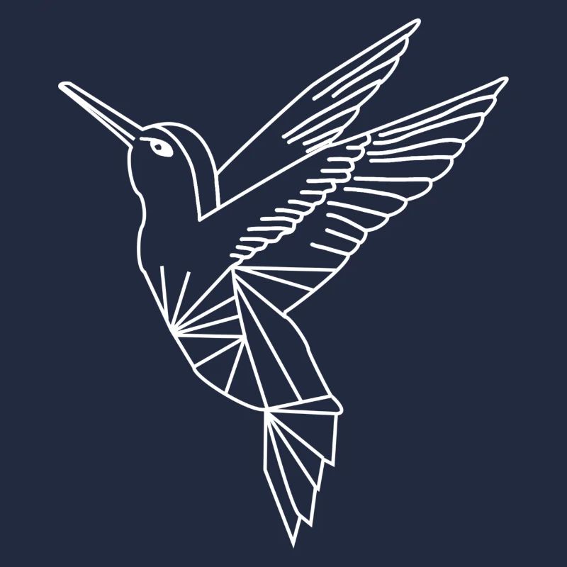 Möwe Geometrisch