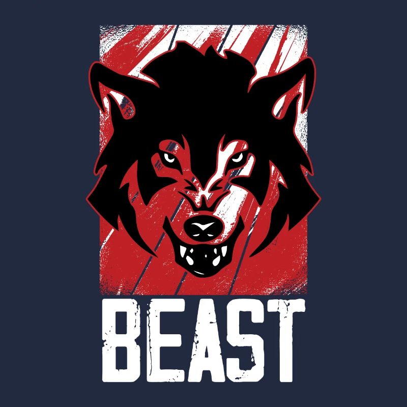 Wolf Leitwolf Geschenk Welpe Wölfe