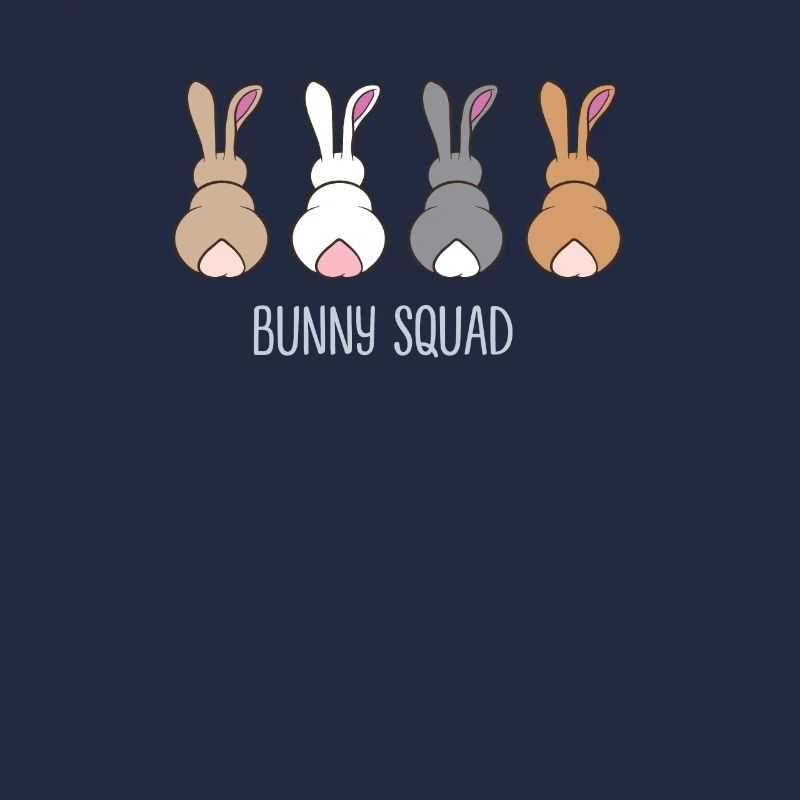 Bunny Squad Funny Rabbit Team