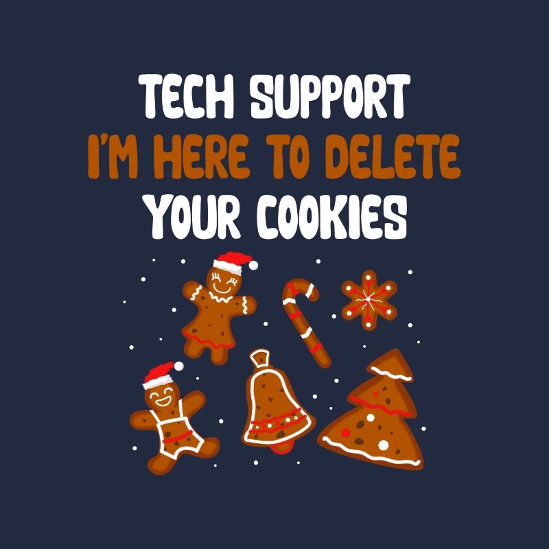 Technischer Support Weihnachten Plätzchen IT