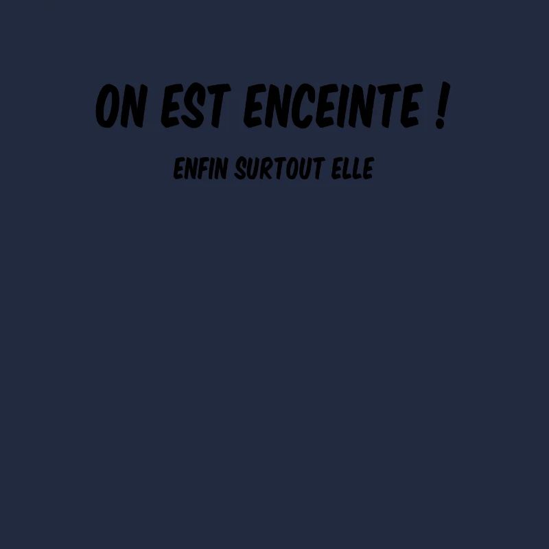 Annonce grossesse originale - On est enceinte