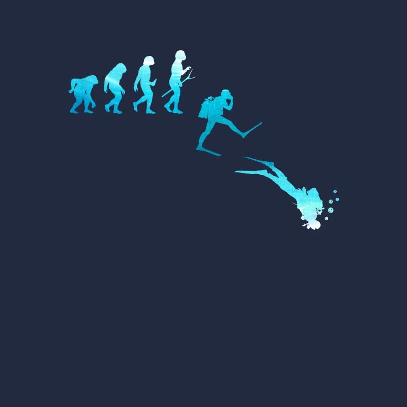 Plongée Plongée Diver Evolution Apnéiste motif
