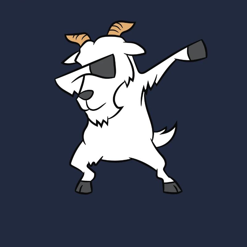 Dabbing Chèvre Drôle De bave