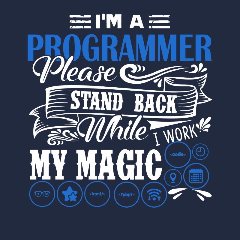Programmeur Je suis un programmeur