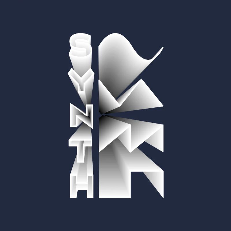 Synth Waveform Audio Analog Design Modular Gift