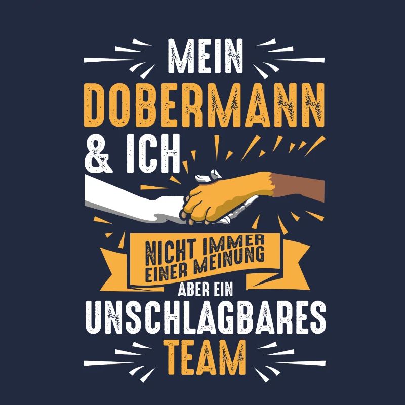Dobermann Sprüche Geschenkidee