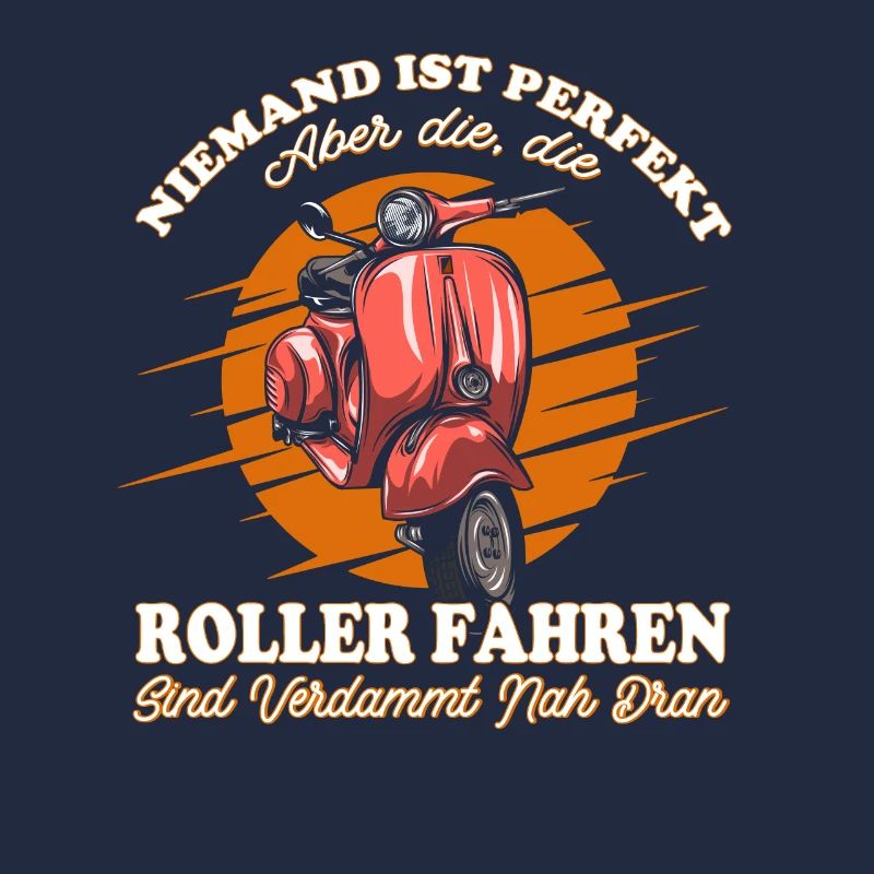 Roller Moped Mofa Rollerfahrer Geschenk