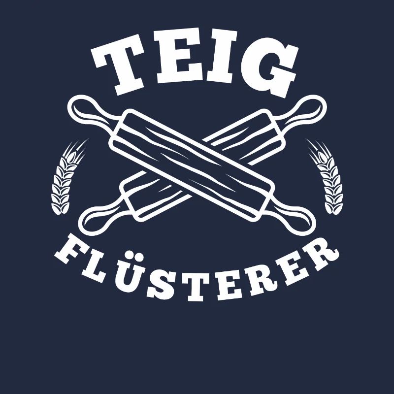 Teig Flüsterer Nudelholz Bäcker Geburtstag Idee