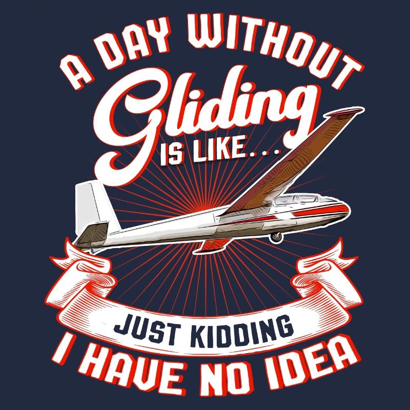 Pilot thermal glider gliding gift