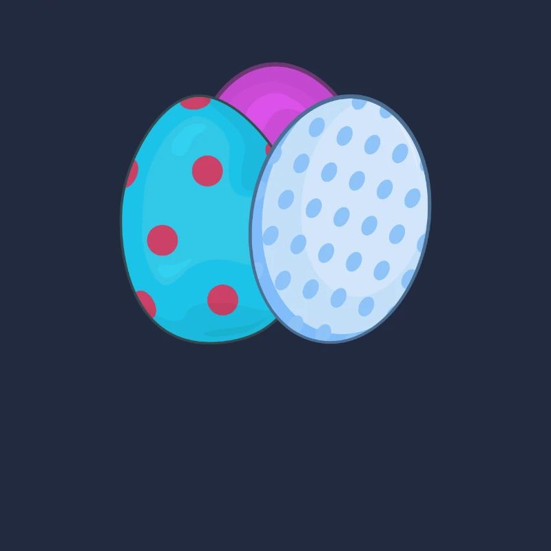 Oeufs de pâques de pâques