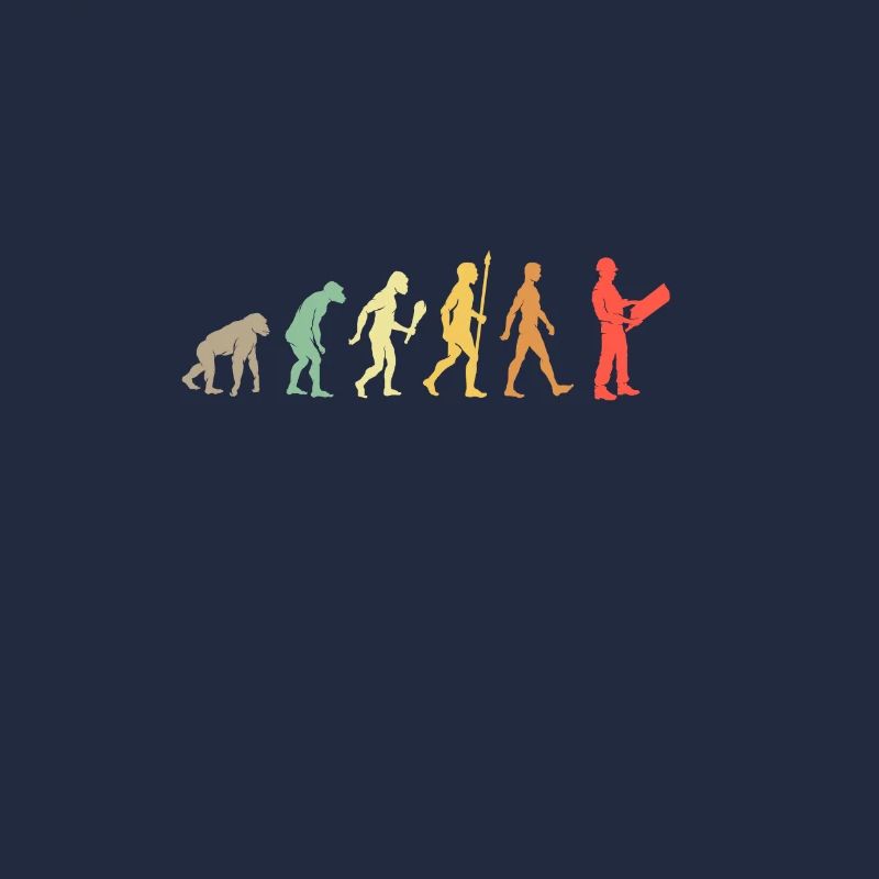 Vintage Evolution Idée cadeau d’architecte