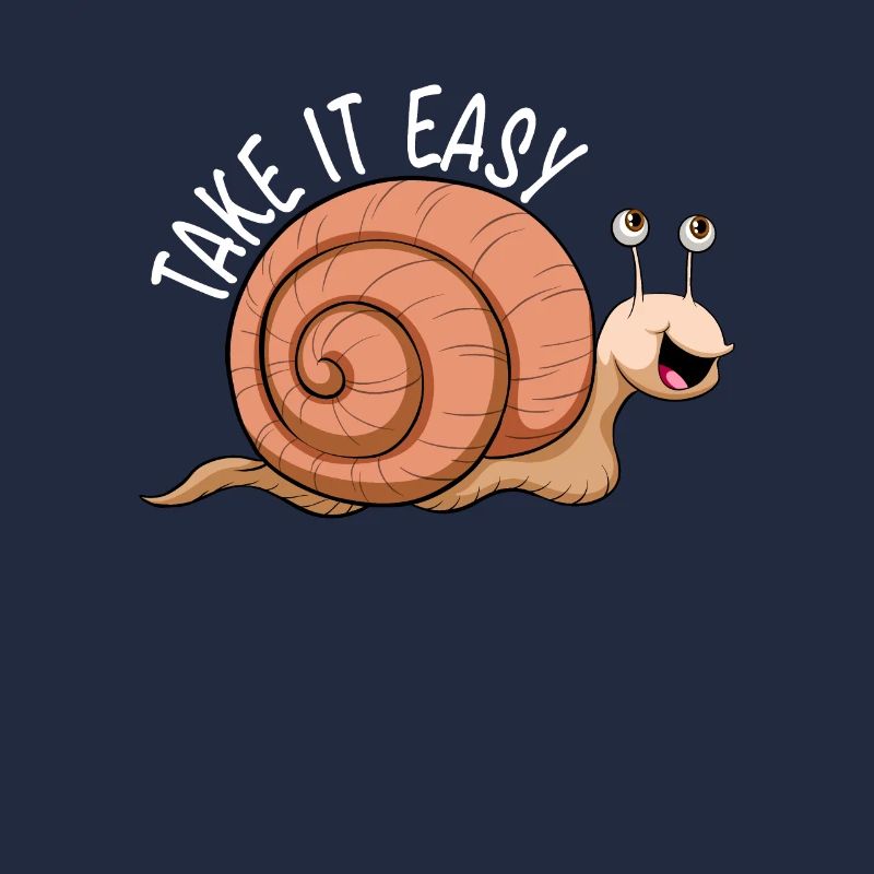 Snail Take It Easy nudibranch snail shell